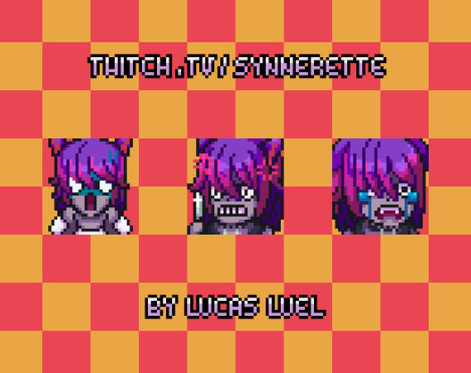 Synnerette Emotes by Lucas Luel