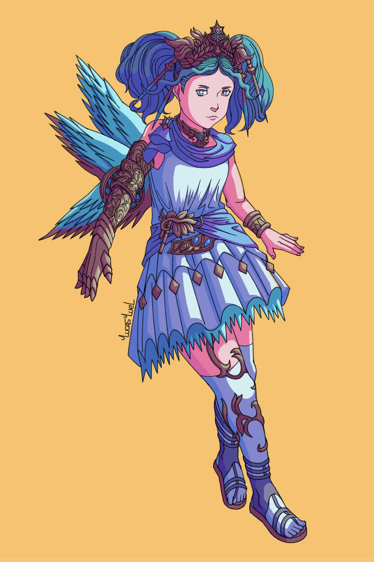 Menphina the Lover by Lucas Luel