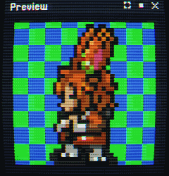 Final Fantasy Sprite - Ember Cindertail by Lucas Luel (CRT Preview)