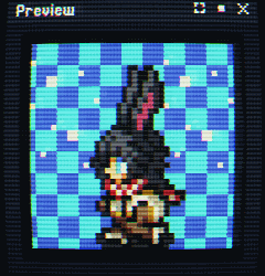 Final Fantasy Sprite - Shift Tab by Lucas Luel (CRT Preview)