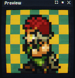 Final Fantasy Sprite - Ruff Neck by Lucas Luel (CRT Preview)