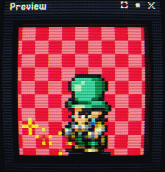 Final Fantasy Sprite - Senor Pato by Lucas Luel (CRT Preview)